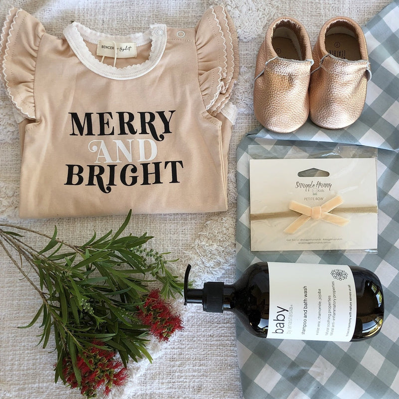 Christmas Range - Merry and Bright Baby Girl